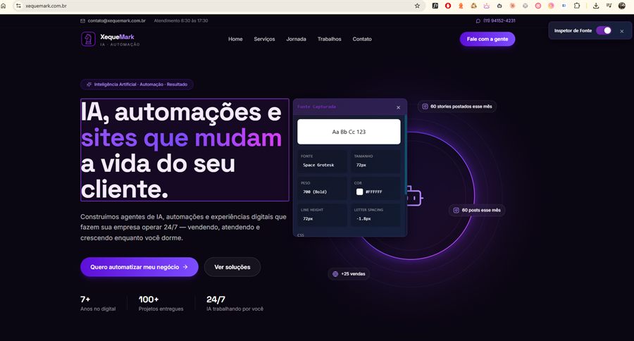 Inspetor de fontes